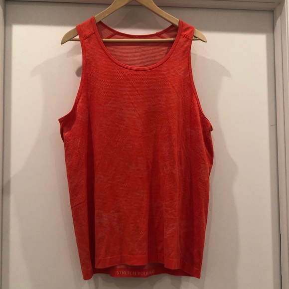 lululemon athletica Other - Orange lululemon men’s tank